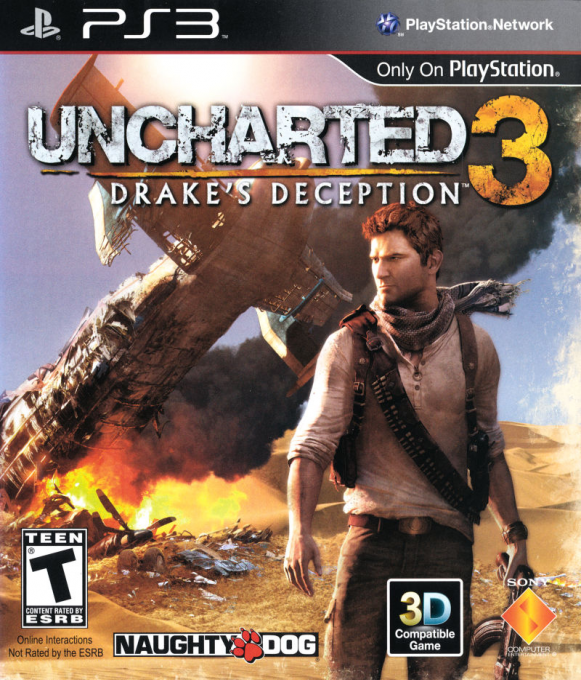 Uncharted 3 - Drake's Deception box art