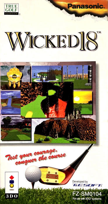 T&E VR Golf - Devil's Course box art