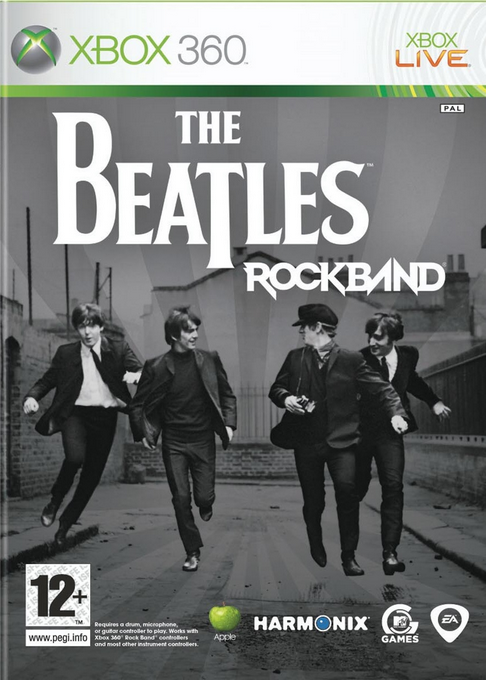 Beatles, The - Rock Band box art