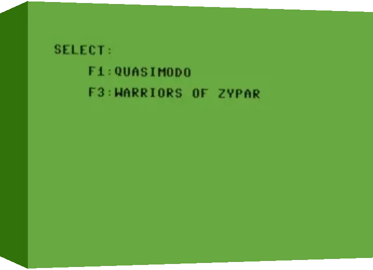 Quasimodo + Warriors of Zypar — box-3D (WOR)