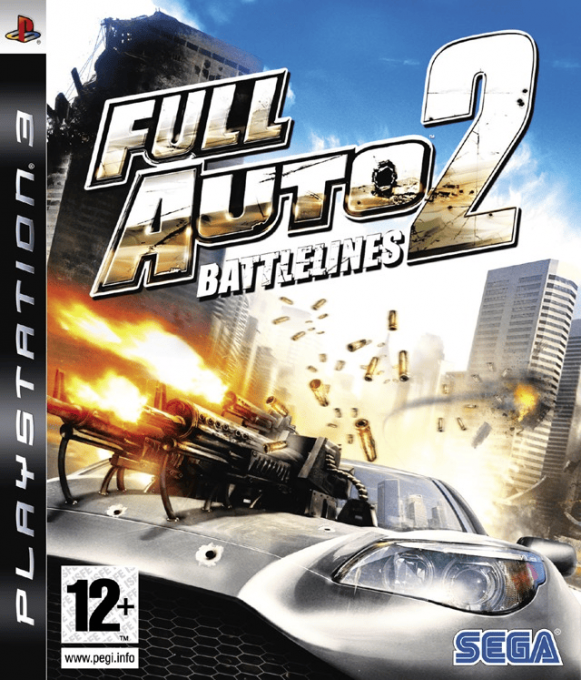 Full Auto 2 - Battlelines — box-2D (EU)