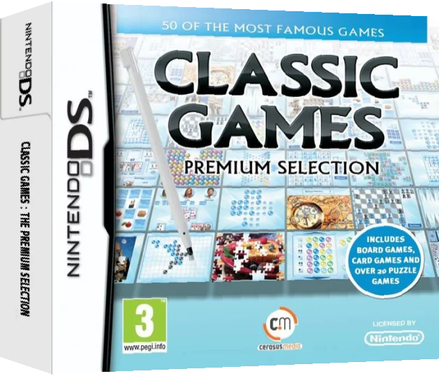 Classic Games - The Premium Selection — box-3D (EU)