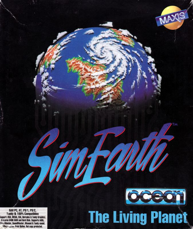 Simearth - The Living Planet — box-2D (FR)