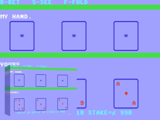 High Rise or Three Card Brag — mixrbv2 (WOR)