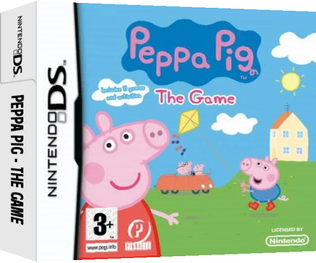 Peppa Pig - The Game — box-3D (EU)