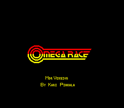Omega Race — sstitle (WOR)