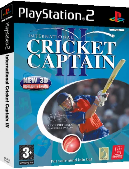 International Cricket Captain 3 — box-3D (EU)