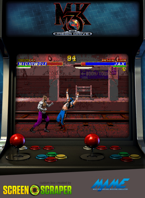 Mortal Kombat 3 box art