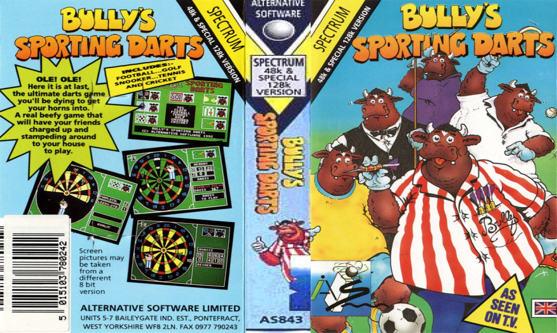 Bully's Sporting Darts — box-texture (EU)