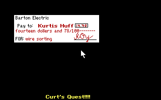 Curt's Quest box art