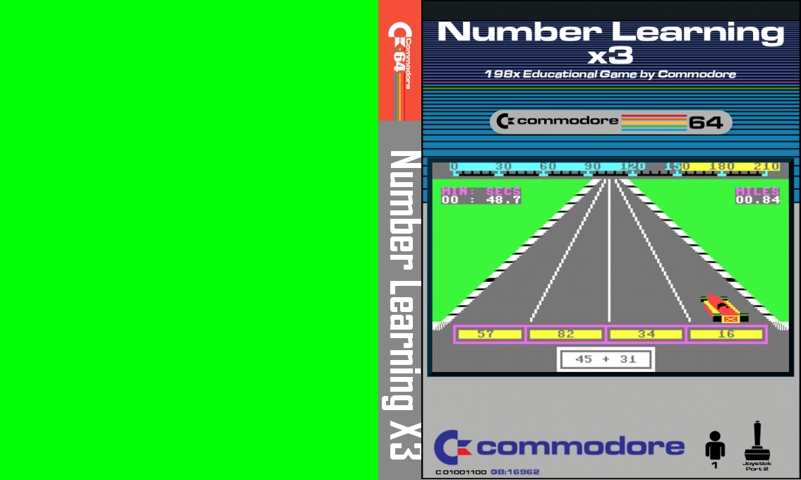 Number Learning X3 — box-texture (CUS)