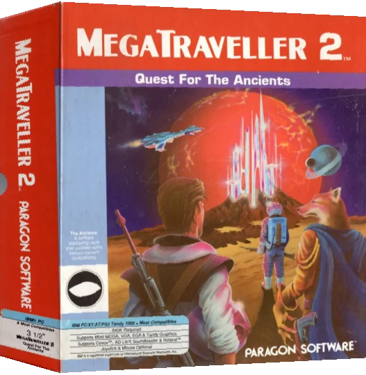 Megatraveller 2 - Quest For The Ancients — box-3D (US)