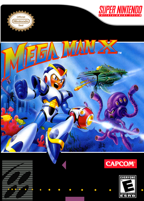 Mega Man X box art