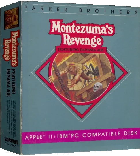 Montezuma's Revenge — box-3D (US)