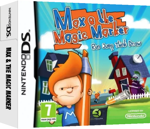 Max & the Magic Marker — box-3D (EU)