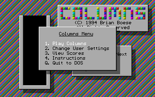 Columns box art