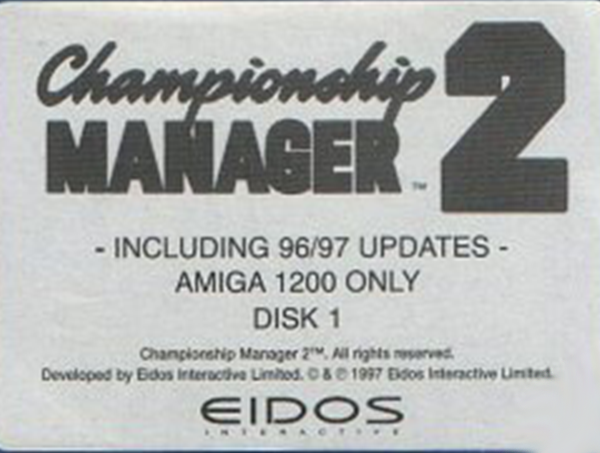 Championship Manager 2 + Season 96-97 Updates — support-texture (EU)