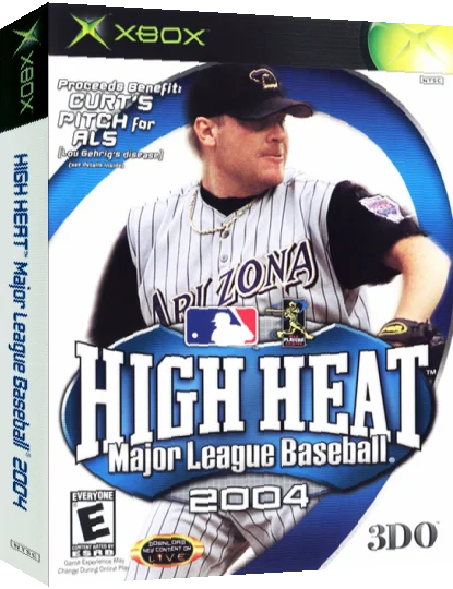 High Heat Major League Baseball 2004 — box-3D (US)
