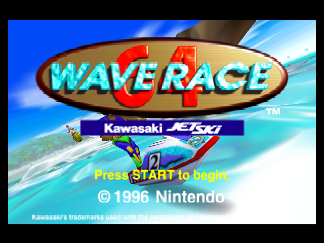 Wave Race 64 — sstitle (WOR)