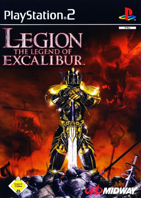 Legion - The Legend of Excalibur — box-2D (DE)