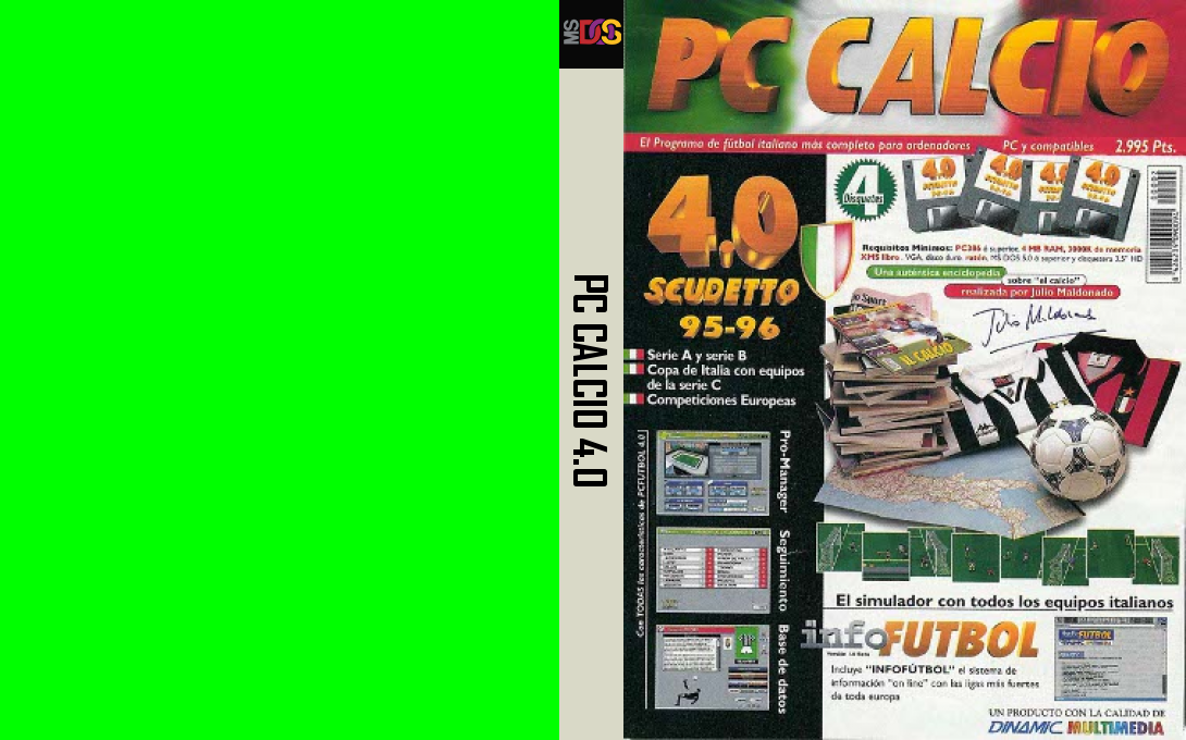 Pc Calcio 4.0 — box-texture (EU)