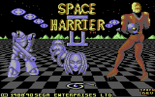 Space Harrier 2 — sstitle (WOR)