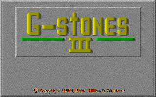 G-stones III box art