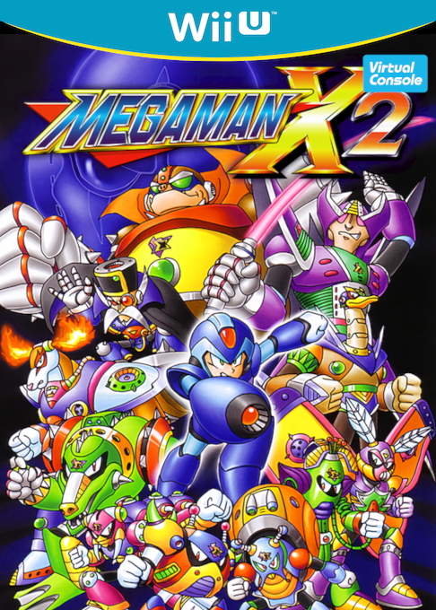 Mega Man X2 box art