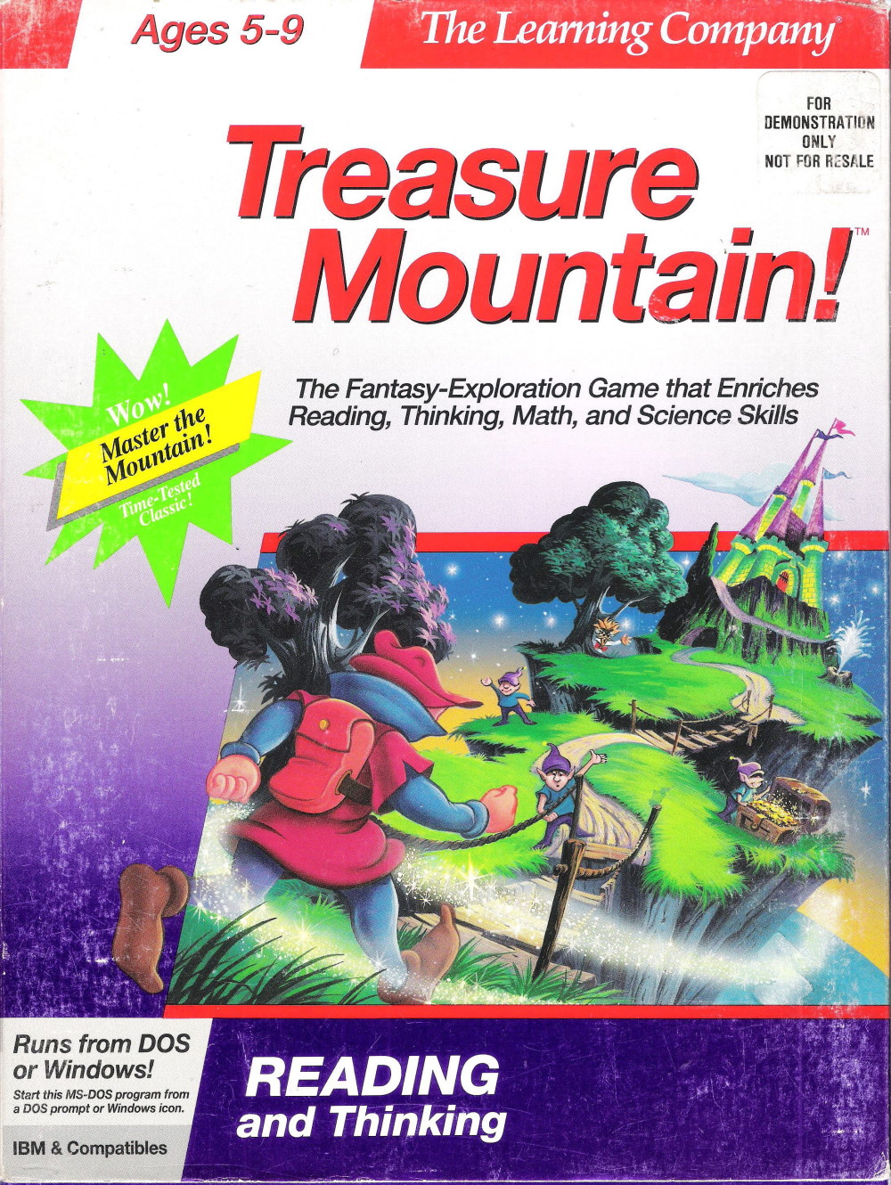 Treasure Mountain! box art