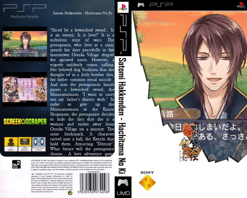 Satomi Hakkenden - Hachitama no Ki — box-texture (SS)
