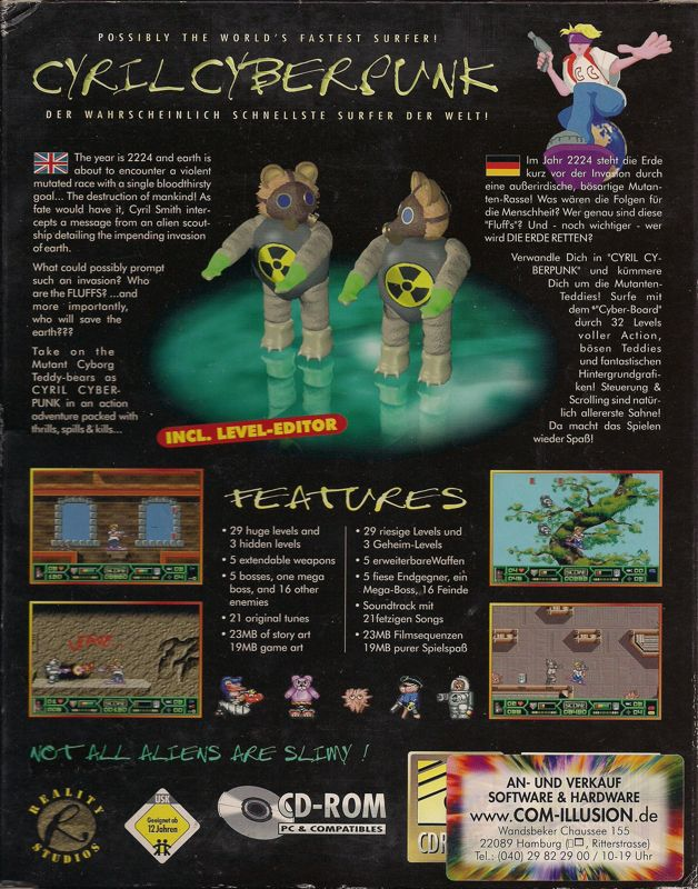Cyril Cyberpunk — box-2D-back (EU)