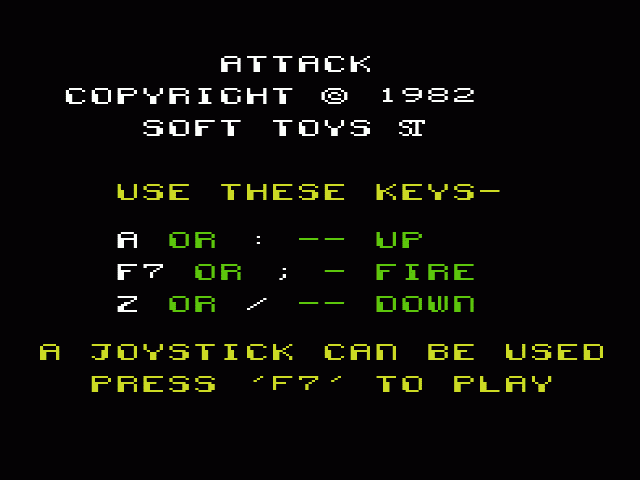 VIC Attack — sstitle (WOR)