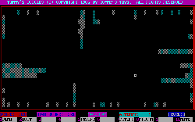 Tommy's Icicles — ss (WOR)