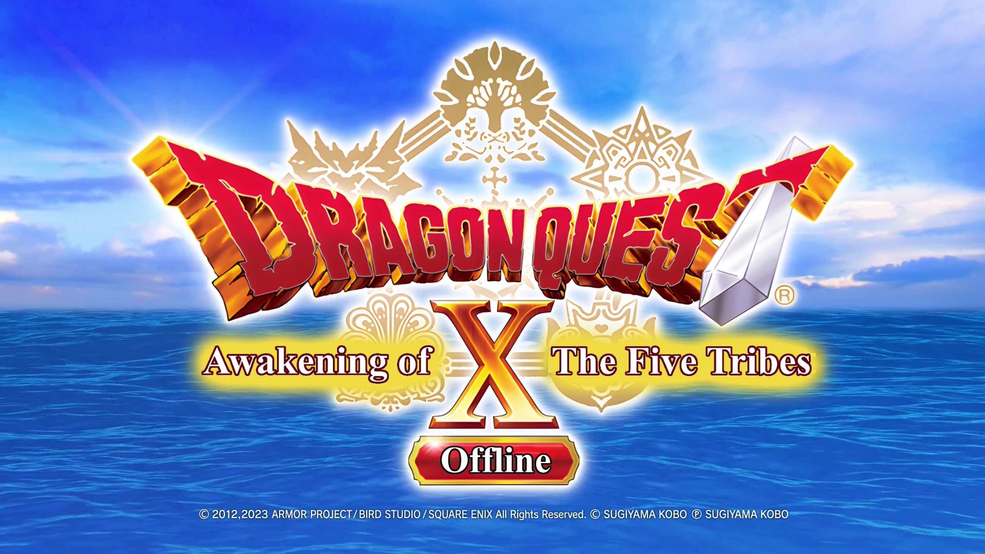 Dragon Quest X - Rise of the Five Tribes Offline — sstitle (WOR)