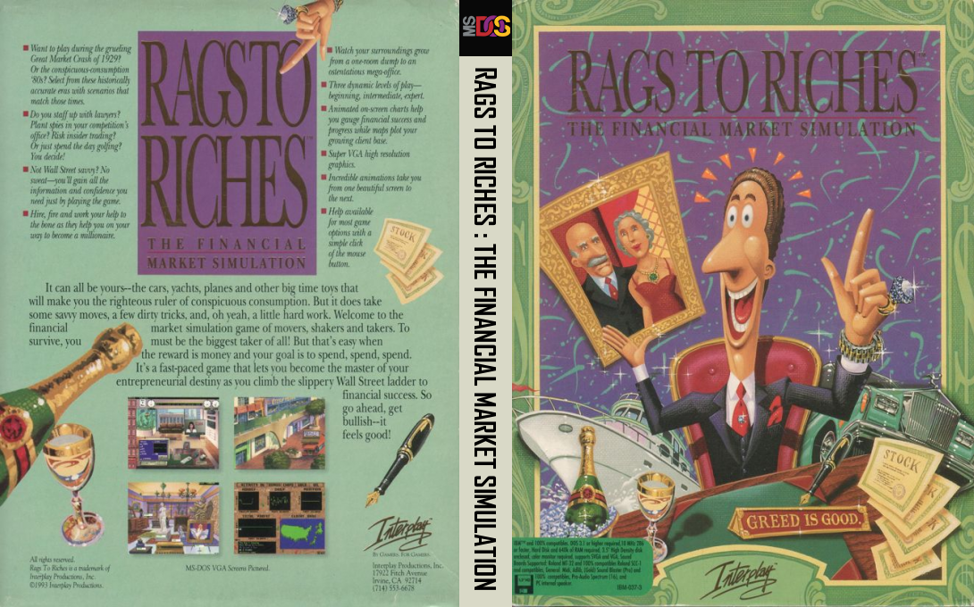 Rags To Riches The Financial Market Simulation — box-texture (US)