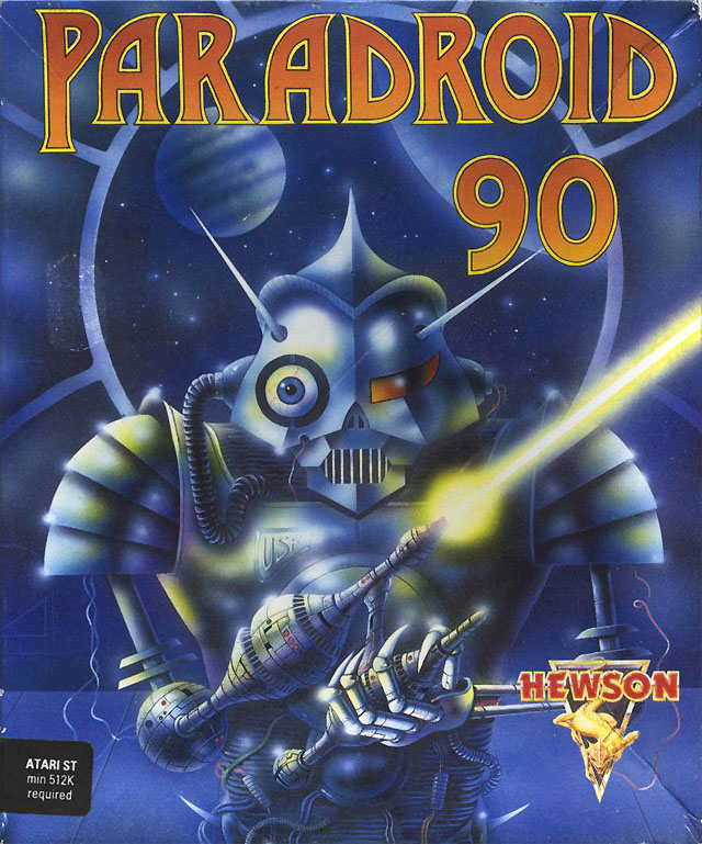 Paradroid 90 box art