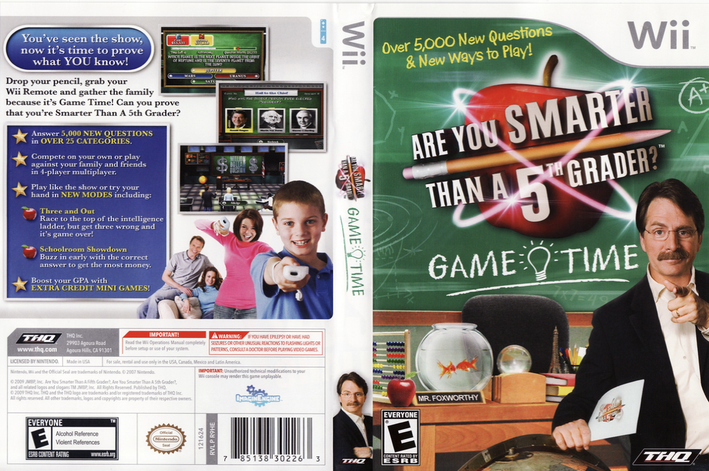 Are You Smarter than a 5th Grader Game Time — box-texture (US)