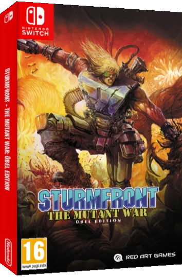Sturmfront - The Mutant War - Übel Edition — box-3D (EU)