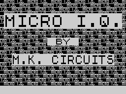 Micro IQ — sstitle (WOR)