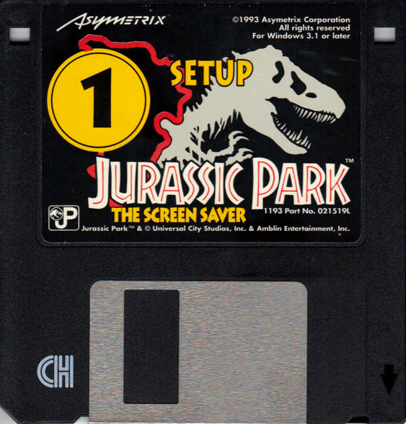 Jurassic Park Screen Saver — support-2D (WOR)