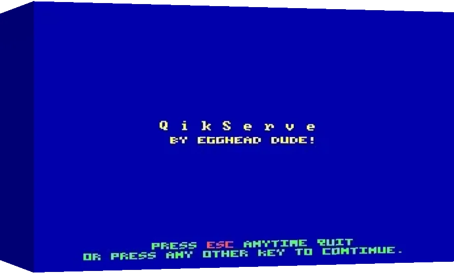 QikServe — box-3D (WOR)