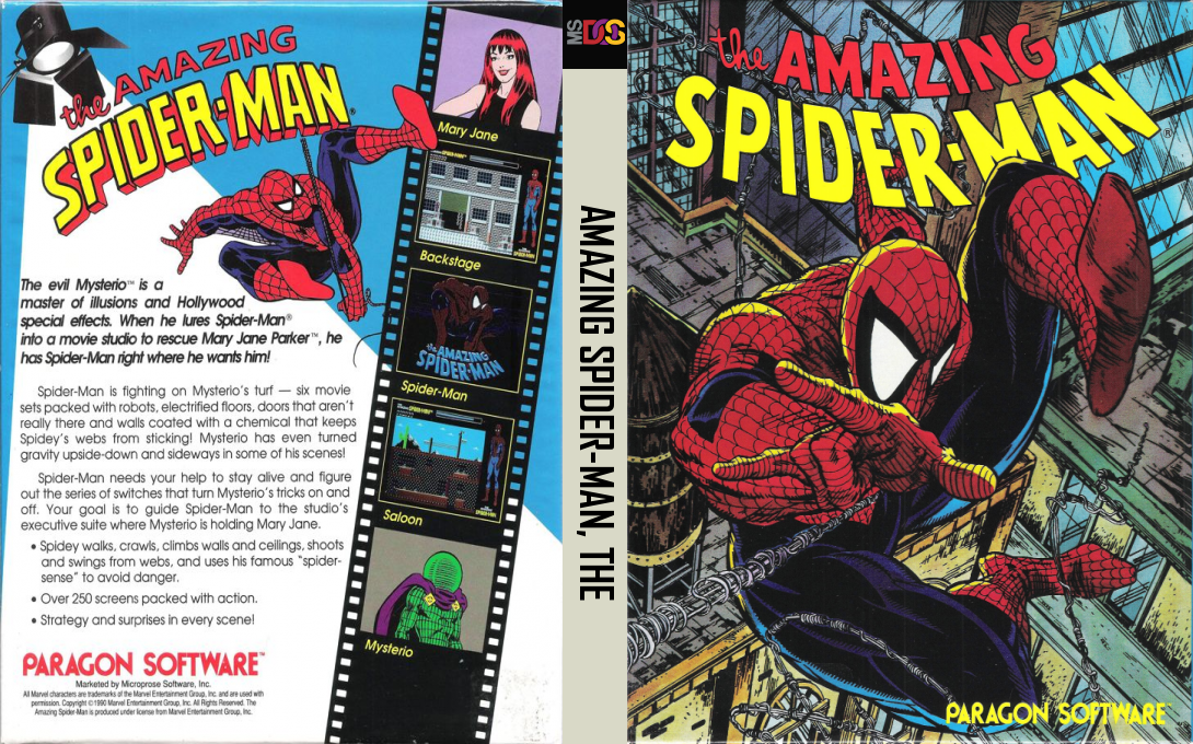 Amazing Spider-man, The — box-texture (US)