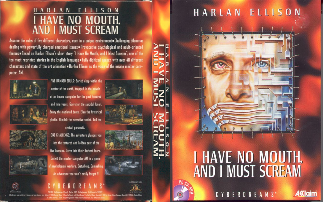 I Have No Mouth And I Must Scream — box-texture (US)
