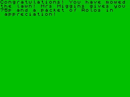 Advanced Lawnmower Simulator - The Adventure — ss (WOR)