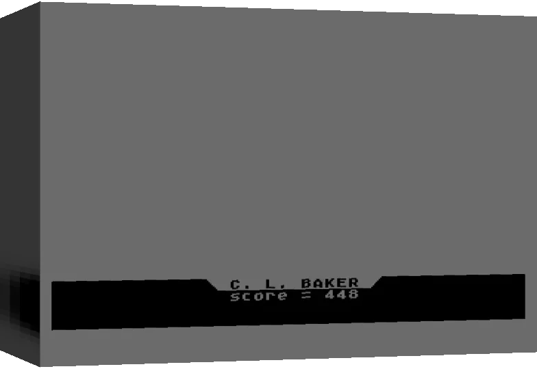 Baker's Game — box-3D (WOR)