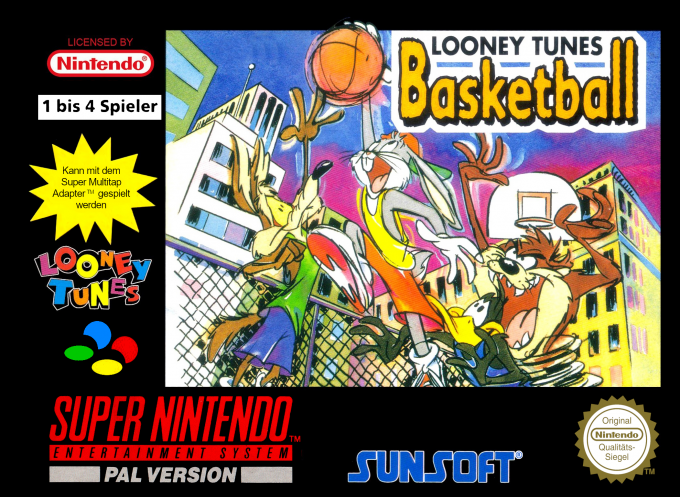 Looney Tunes B-Ball — box-2D (DE)