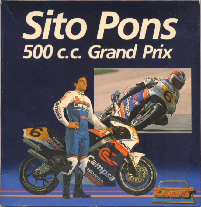Sito Pons 500cc Grand Prix box art