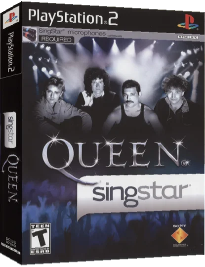SingStar Queen — box-3D (US)
