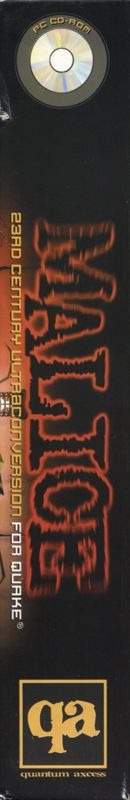 Malice - 23rd Century Ultraconversion for Quake — box-2D-side (EU)