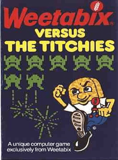 Weetabix vs the Titchies box art